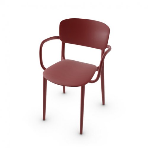 silla liberty con brazos. Muebles Italianos