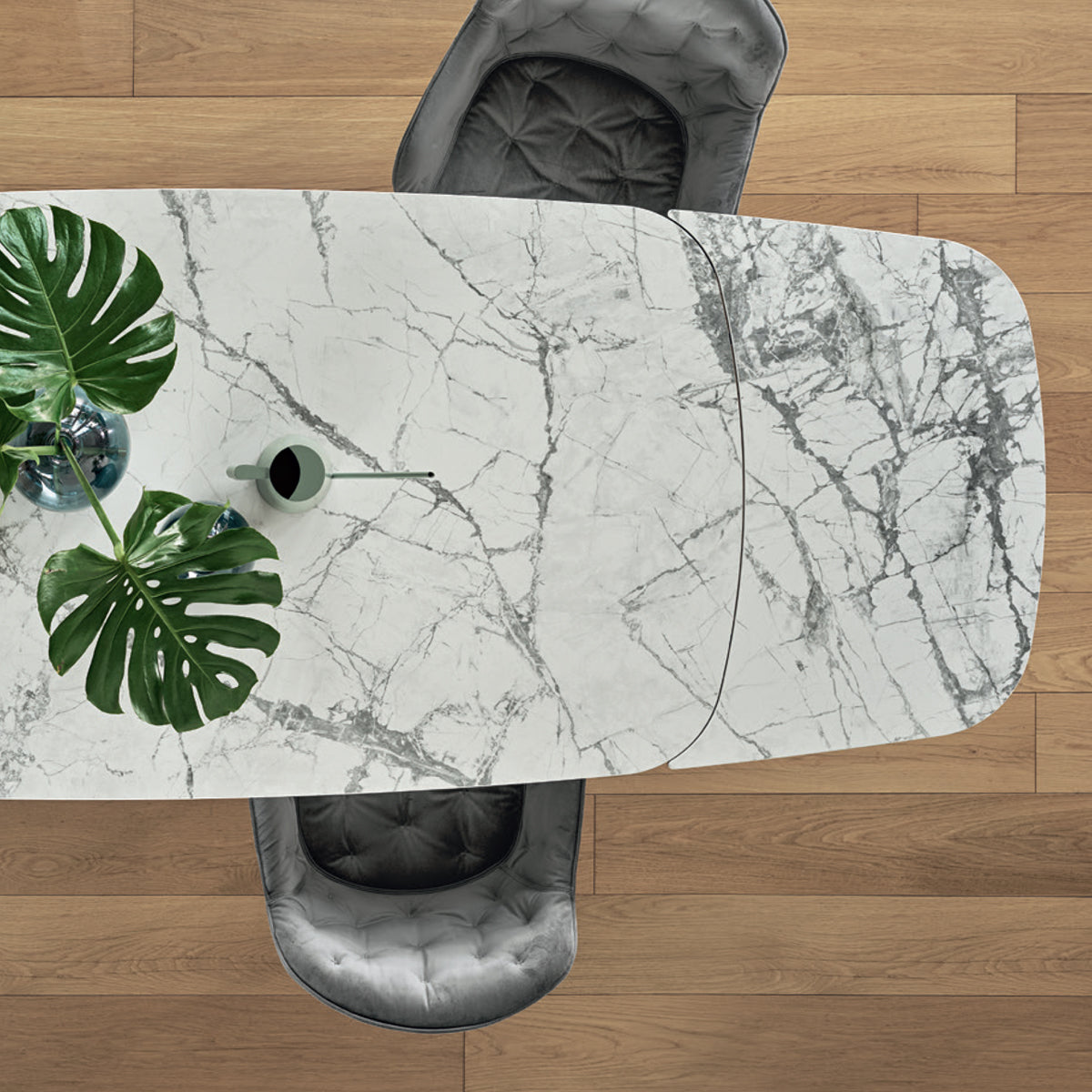 cartesio ovalada 165 cm. Muebles Italianos