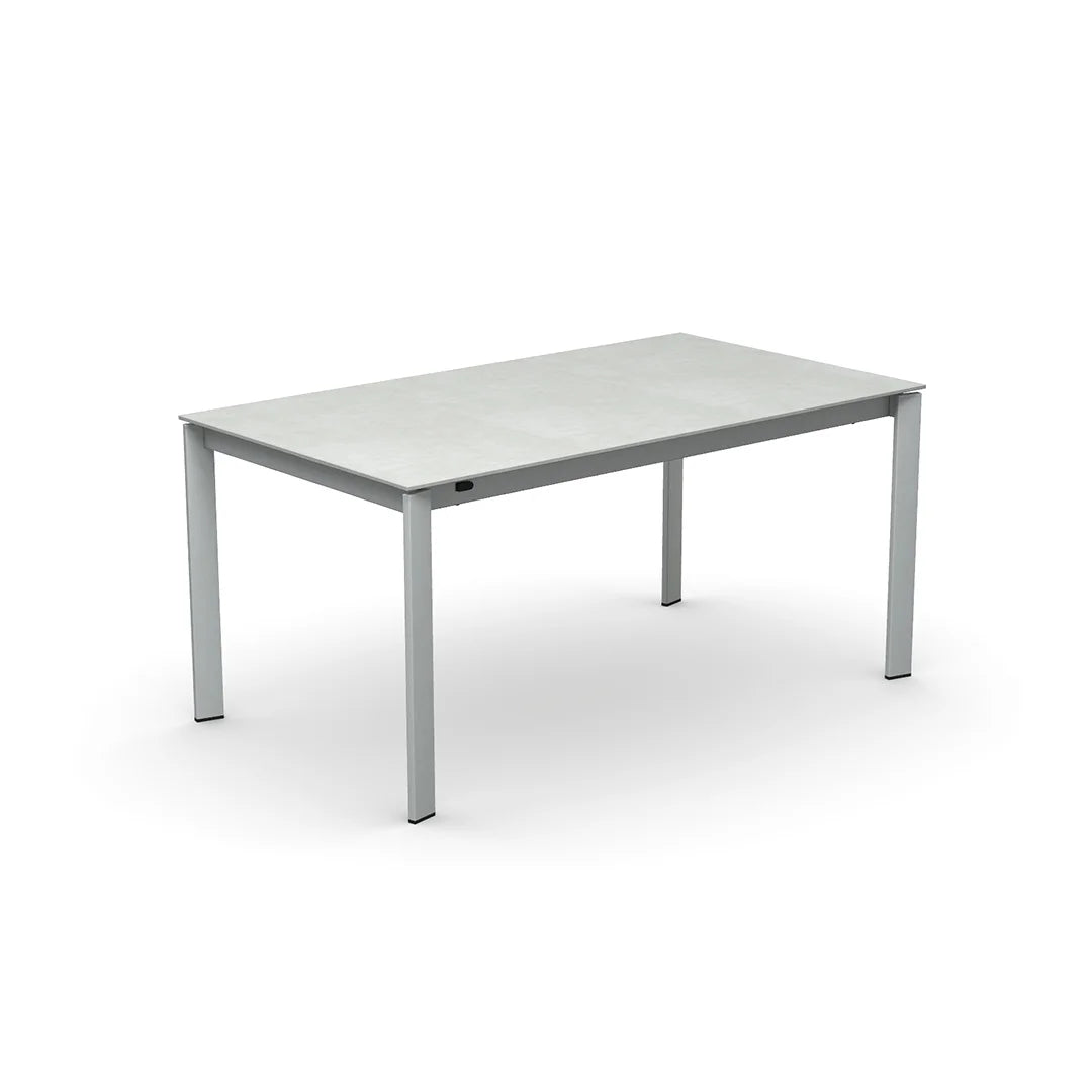 Mesa Extensible Eminence Fast base madera de haya 130 cm. Muebles Italianos variant