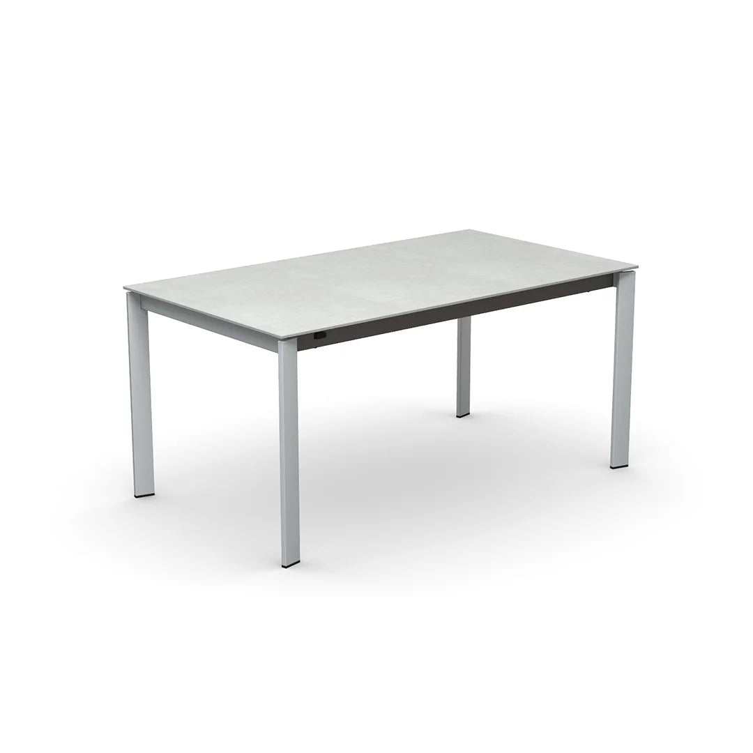 Mesa Extensible Eminence Fast base madera de haya 130 cm. Muebles Italianos variant