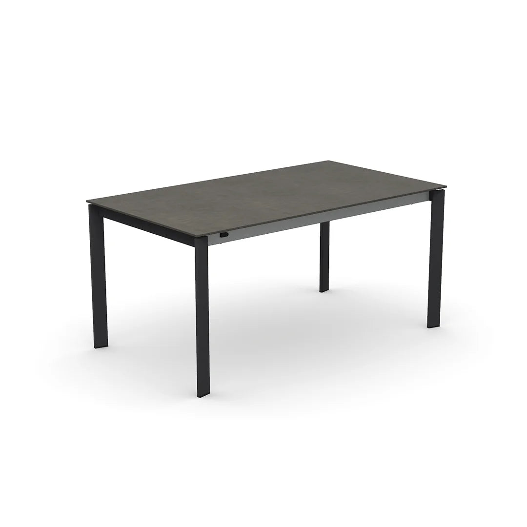 Mesa Extensible Eminence Fast base madera de haya 130 cm. Muebles Italianos variant