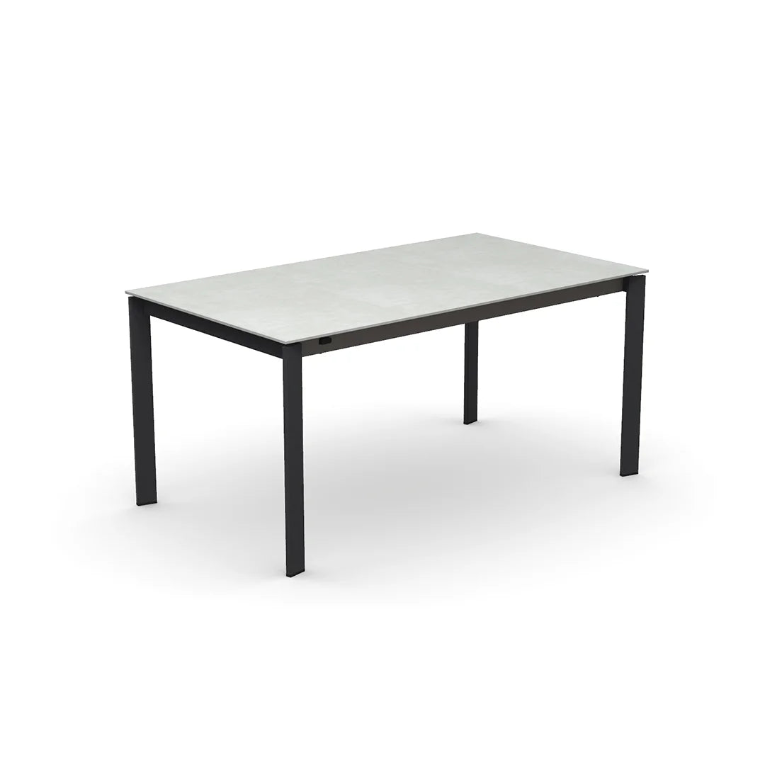 Mesa Extensible Eminence Fast base madera de haya 130 cm. Muebles Italianos variant