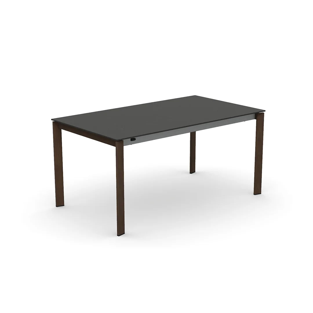 Mesa Extensible Eminence Fast base madera de haya 130 cm. Muebles Italianos variant