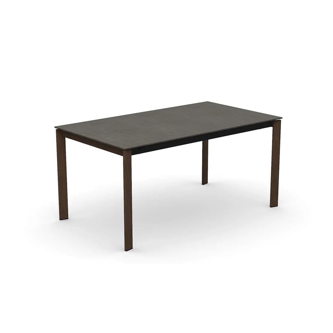 Mesa Extensible Eminence Fast base madera de haya 130 cm. Muebles Italianos variant