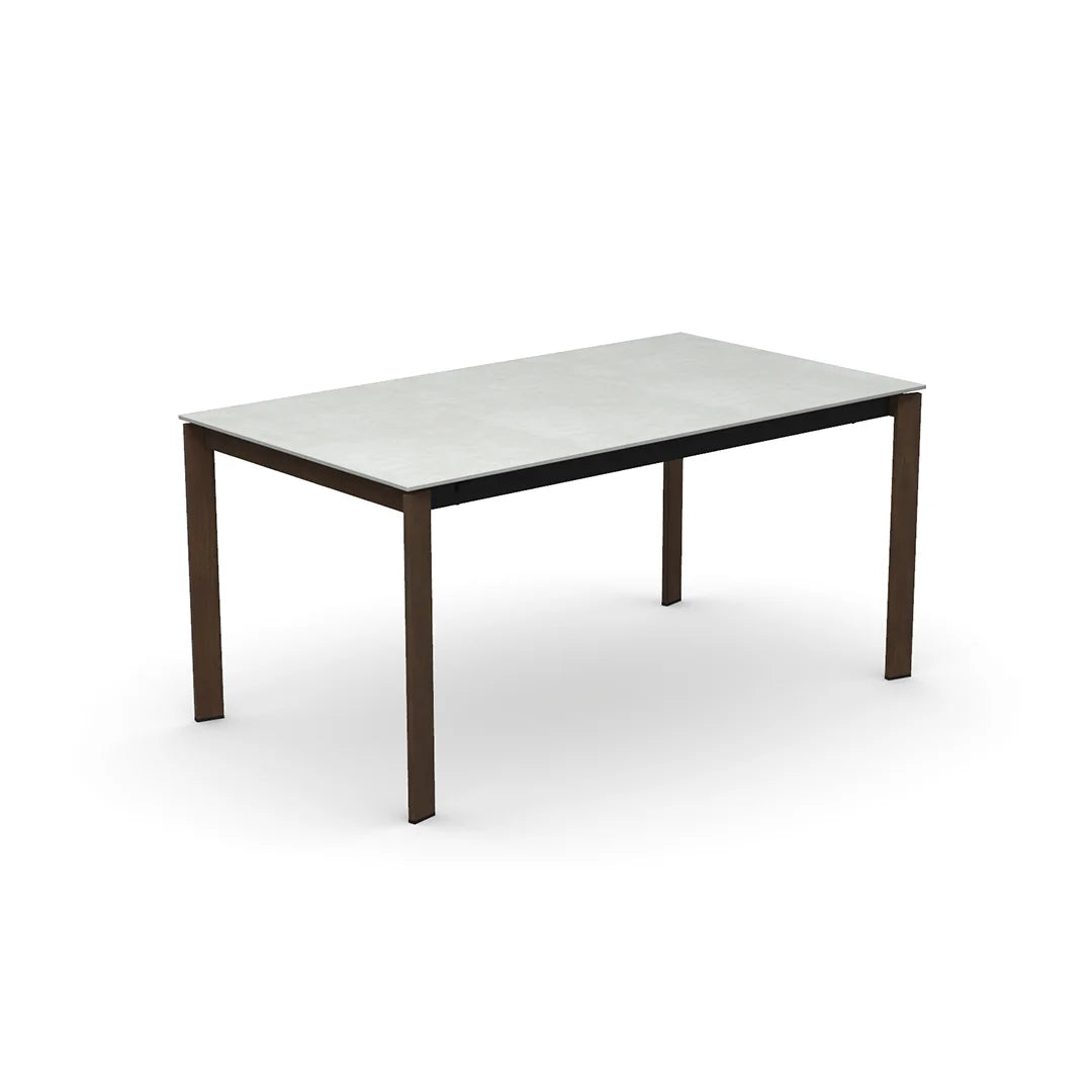 Mesa Extensible Eminence Fast base madera de haya 130 cm. Muebles Italianos variant
