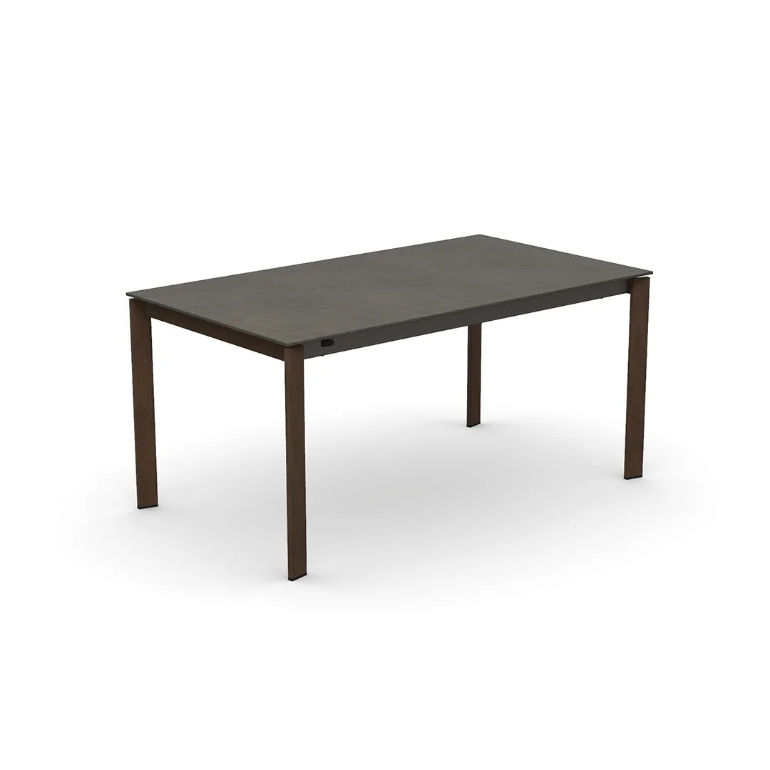 Mesa Extensible Eminence Fast base madera de haya 130 cm. Muebles Italianos variant
