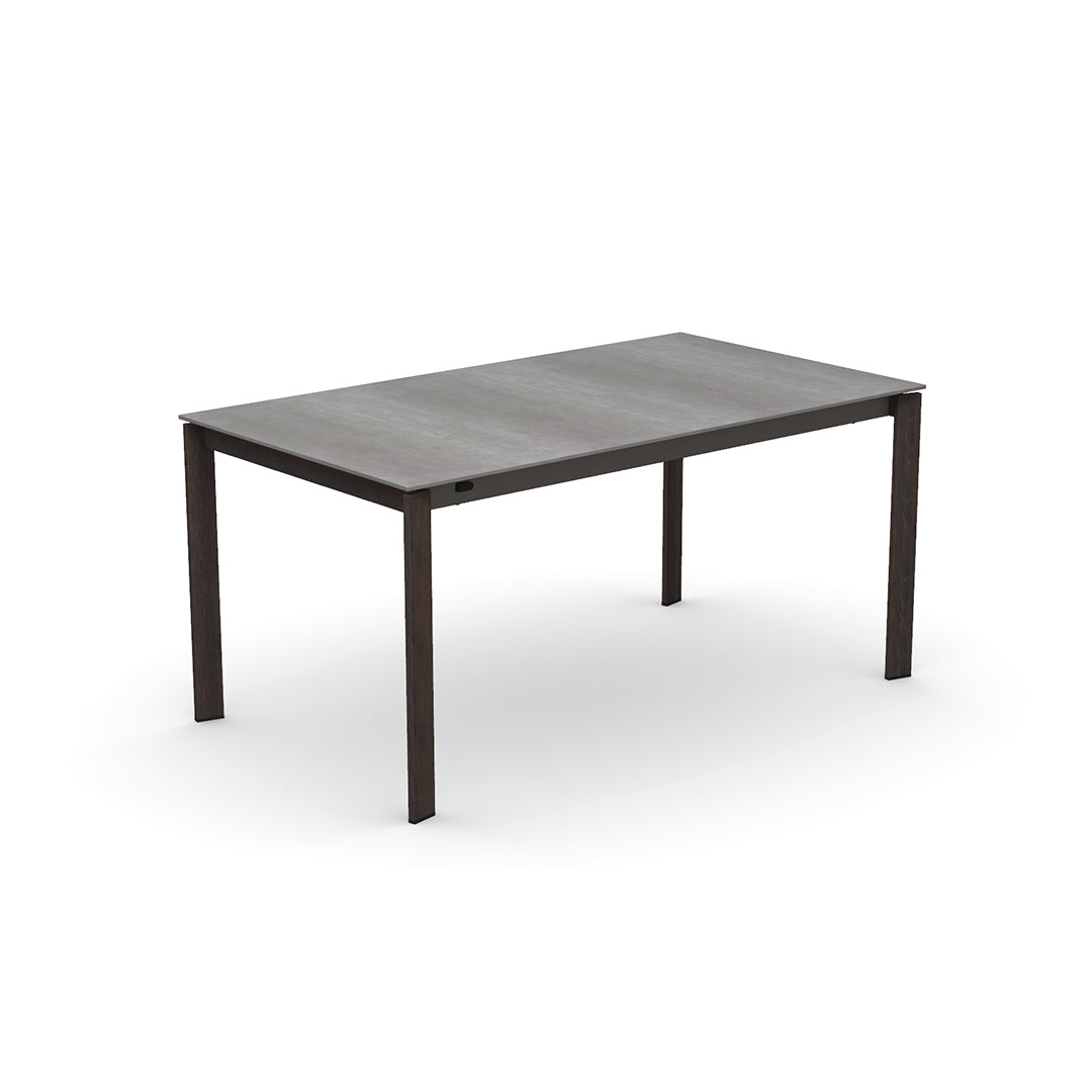 Mesa Extensible Eminence Fast base madera de fresno 160 cm. Muebles Italianos variant