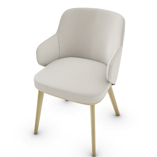 silla foyer madera con brazos. Muebles Italianos