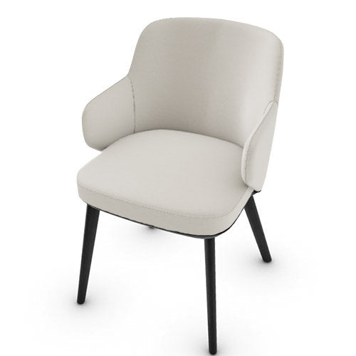 silla foyer madera con brazos. Muebles Italianos