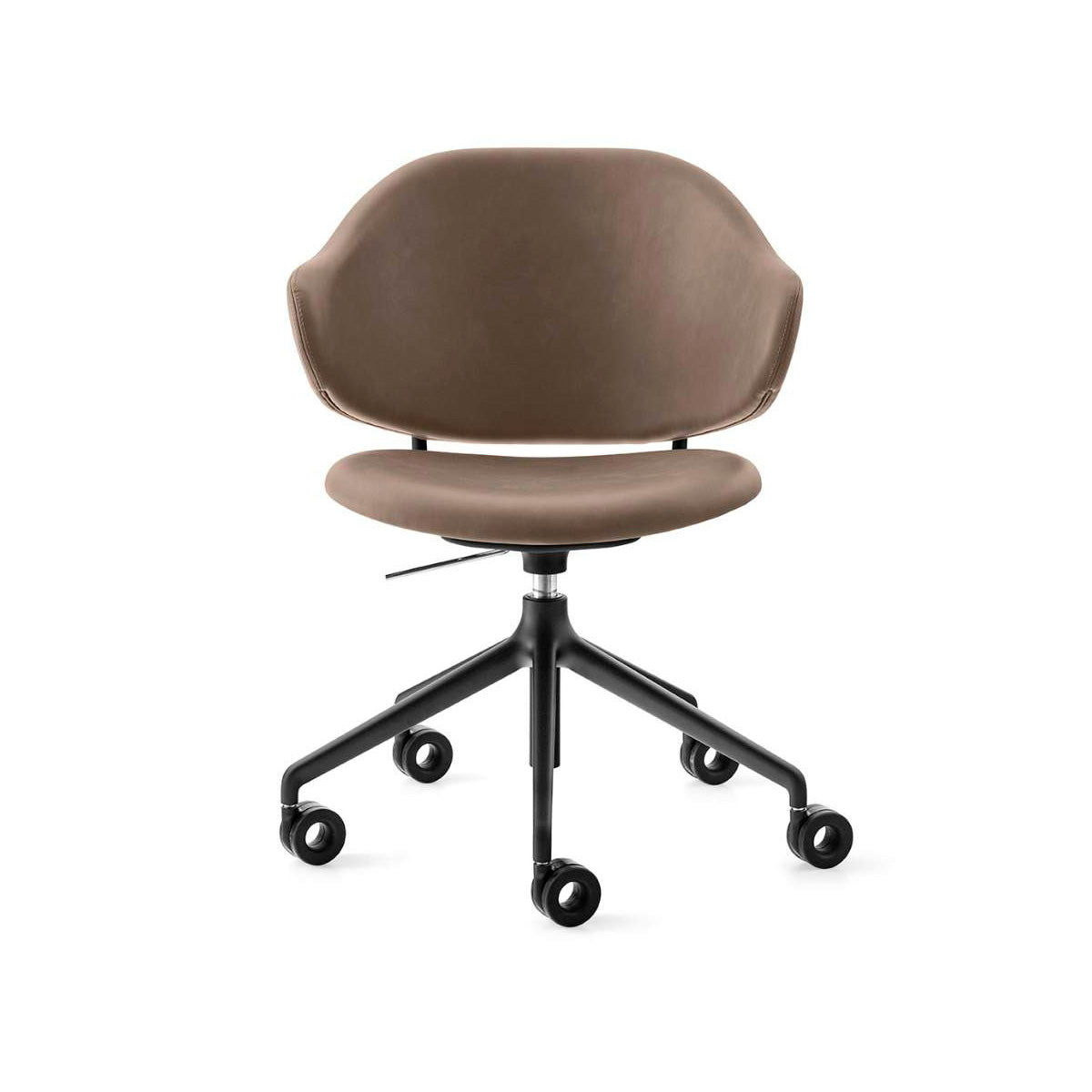 silla holly b/n con ruedas. Muebles Italianos