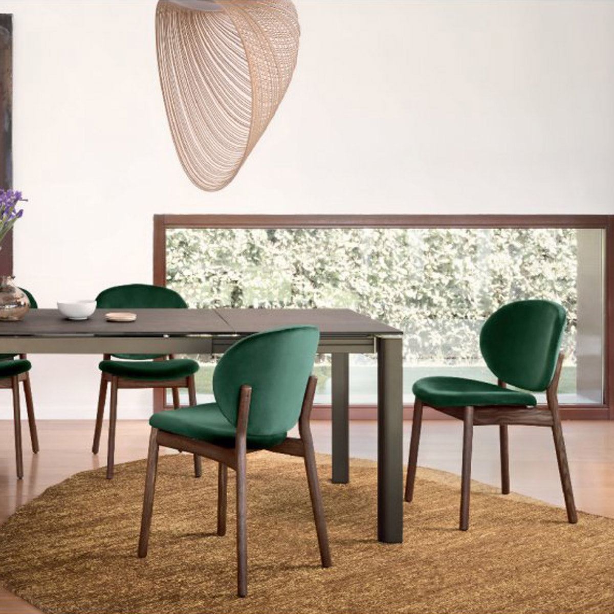 Silla Inés Madera. Muebles Italianos