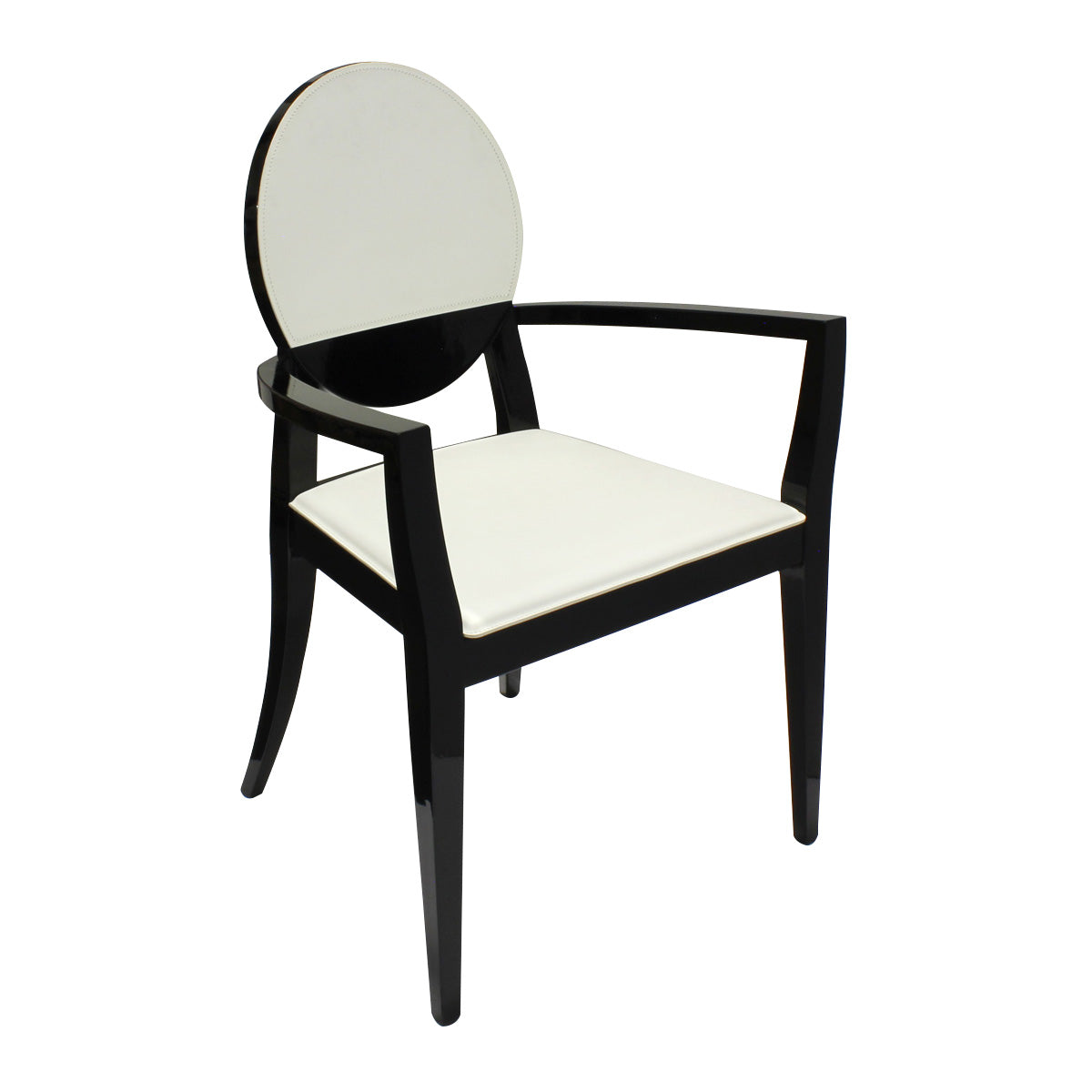 silla deja vu con brazos. Muebles Italianos