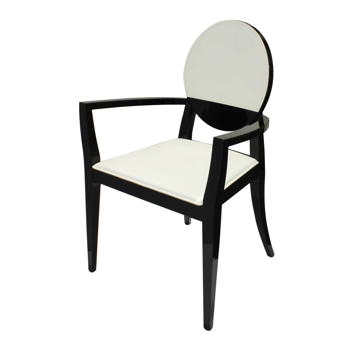 silla deja vu con brazos. Muebles Italianos