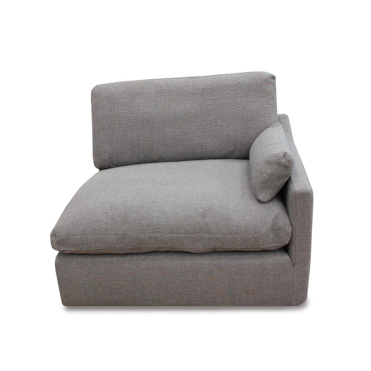 Sala esquinera Cordoba Gris. Muebles Italianos