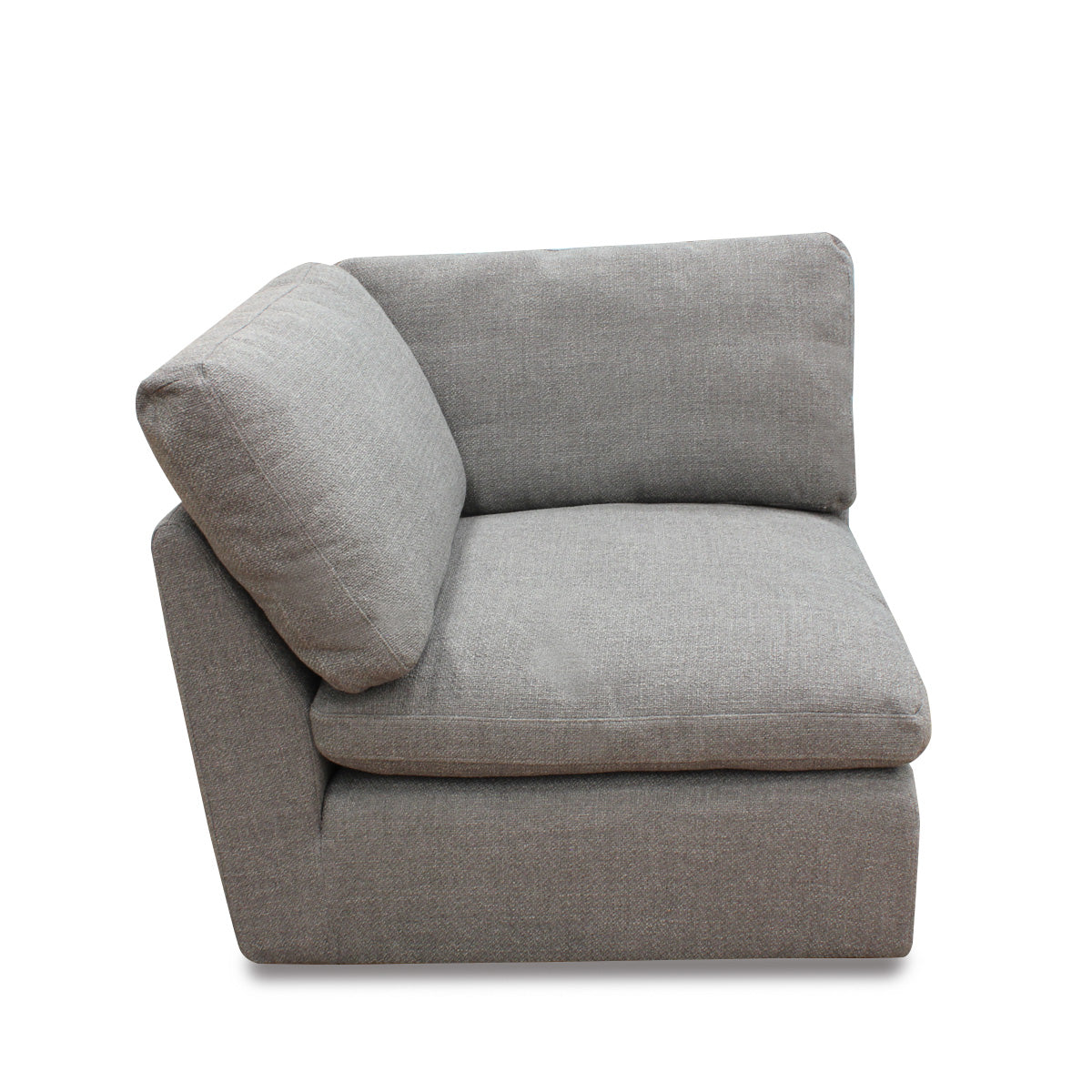 Sala esquinera Cordoba Gris. Muebles Italianos