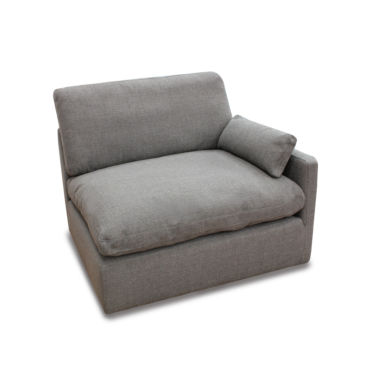 Sala esquinera Cordoba Gris. Muebles Italianos