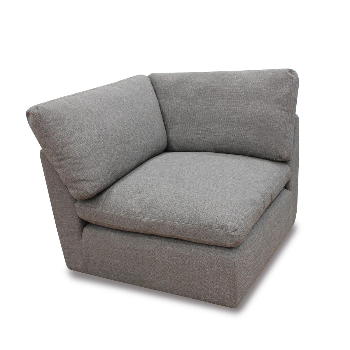 Sala esquinera Cordoba Gris. Muebles Italianos