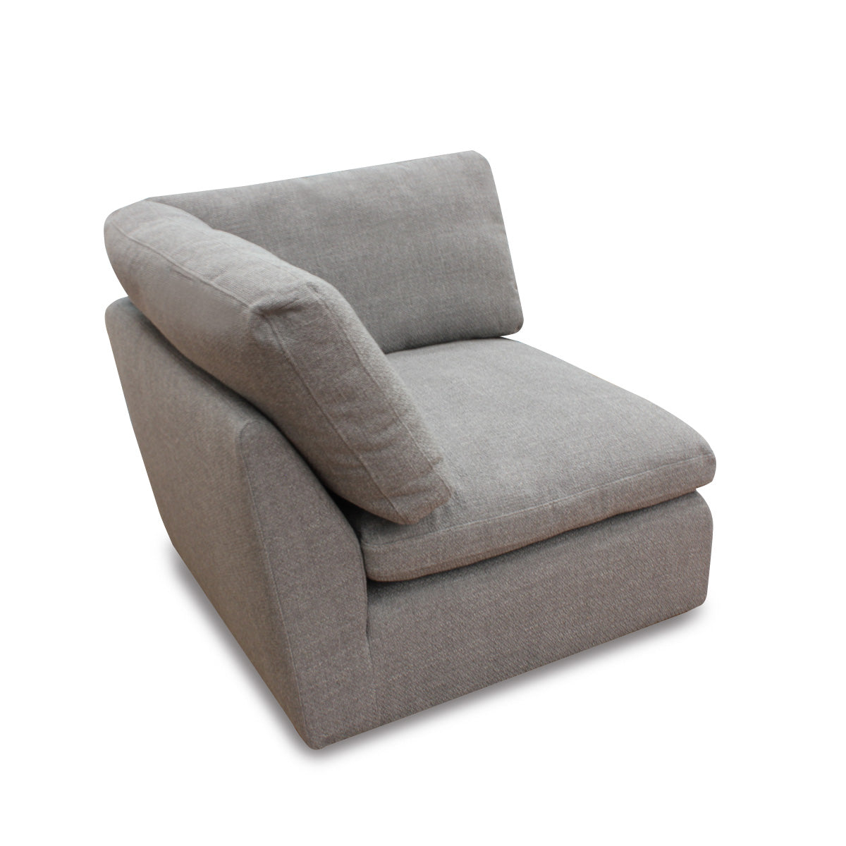 Sala esquinera Cordoba Gris. Muebles Italianos