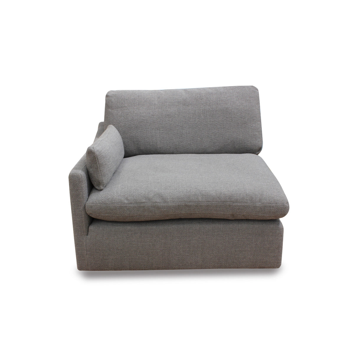 Sala esquinera Cordoba Gris. Muebles Italianos