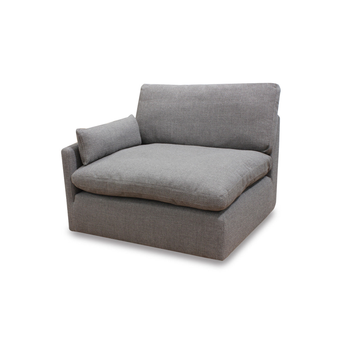 Sala esquinera Cordoba Gris. Muebles Italianos