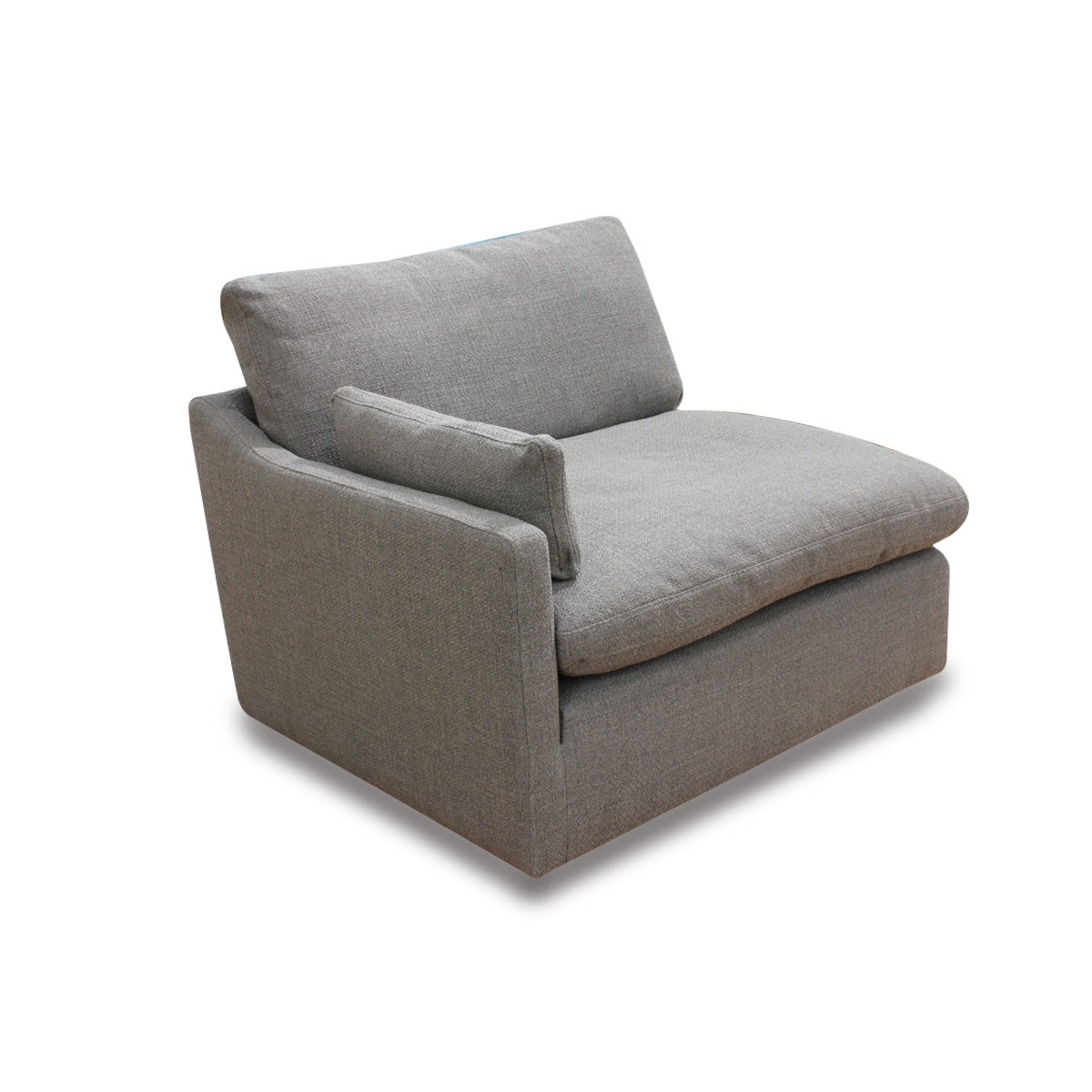 Sala esquinera Cordoba Gris. Muebles Italianos