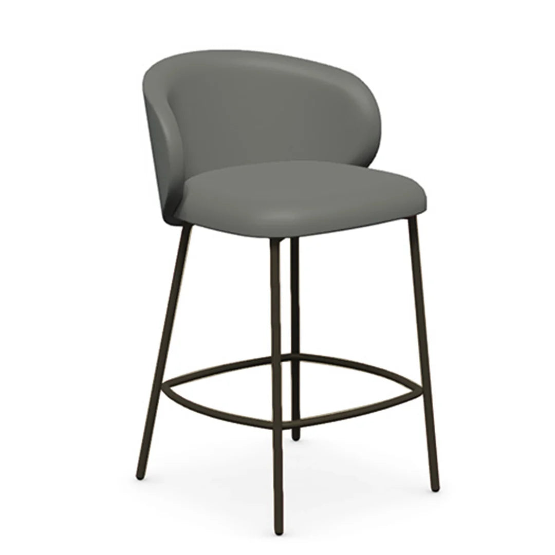 Banco tipo piel Tuka para Desayunador. Muebles Italianos variant