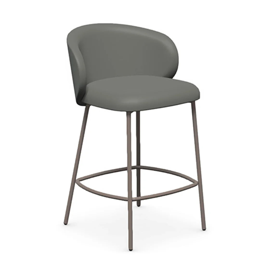 Banco tipo piel Tuka para Desayunador. Muebles Italianos variant