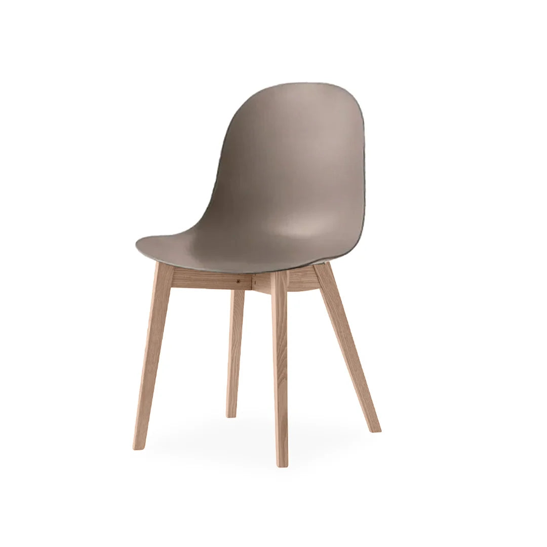 Silla de base de madera Academy de tela para Comedor. Muebles Italianos variant