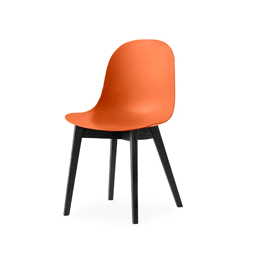 Silla de base de madera Academy de tela para Comedor. Muebles Italianos variant