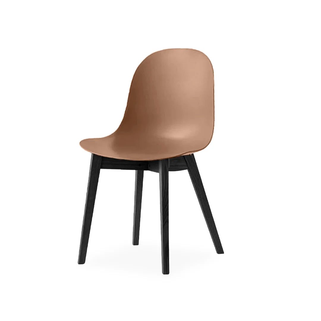 Silla de base de madera Academy de tela para Comedor. Muebles Italianos variant