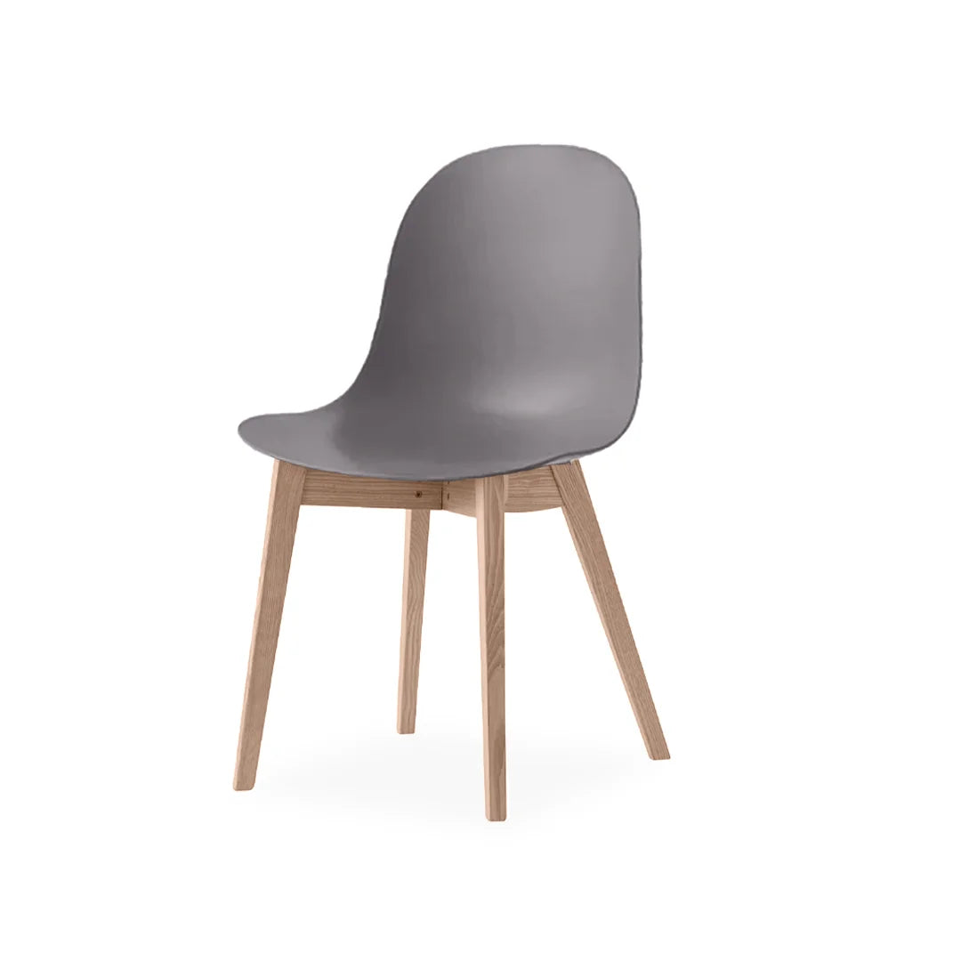 Silla de base de madera Academy de tela para Comedor. Muebles Italianos variant