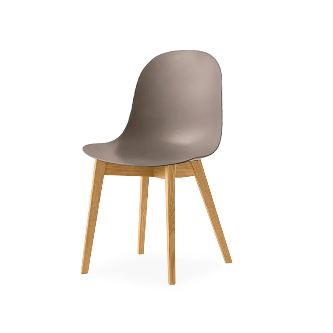 Silla de base de madera Academy de tela para Comedor. Muebles Italianos variant