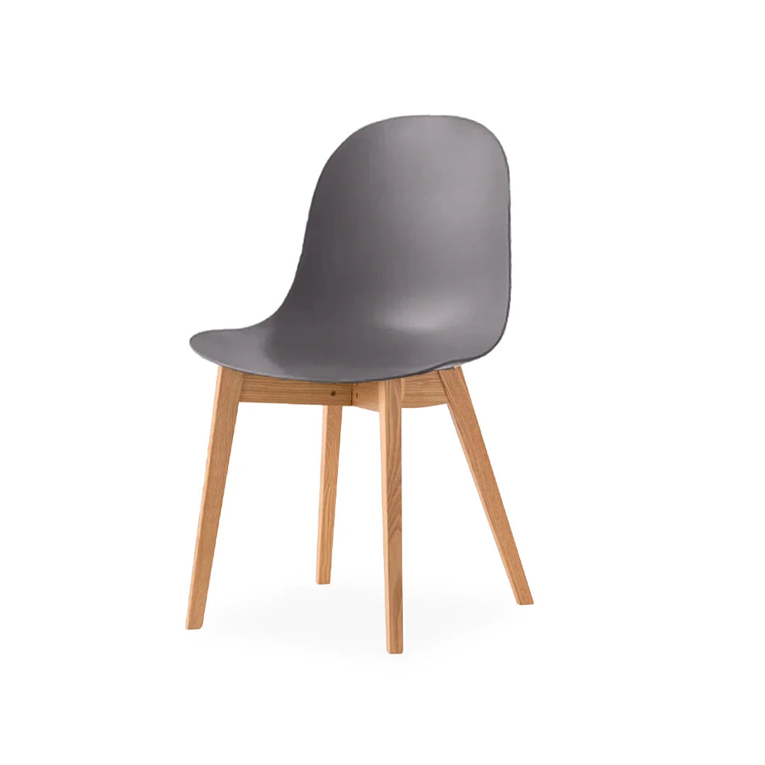 Silla de base de madera Academy de tela para Comedor. Muebles Italianos variant