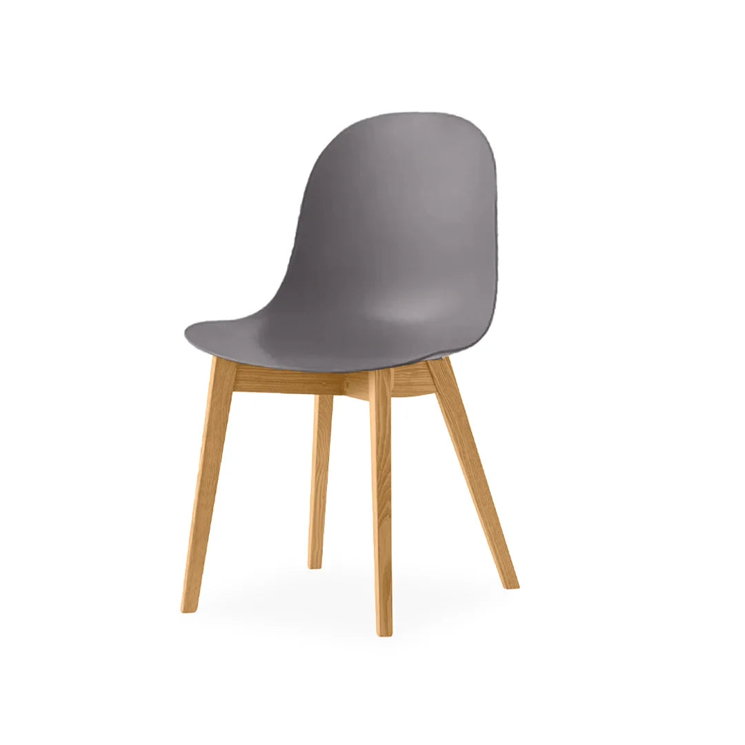 Silla de base de madera Academy de tela para Comedor. Muebles Italianos variant