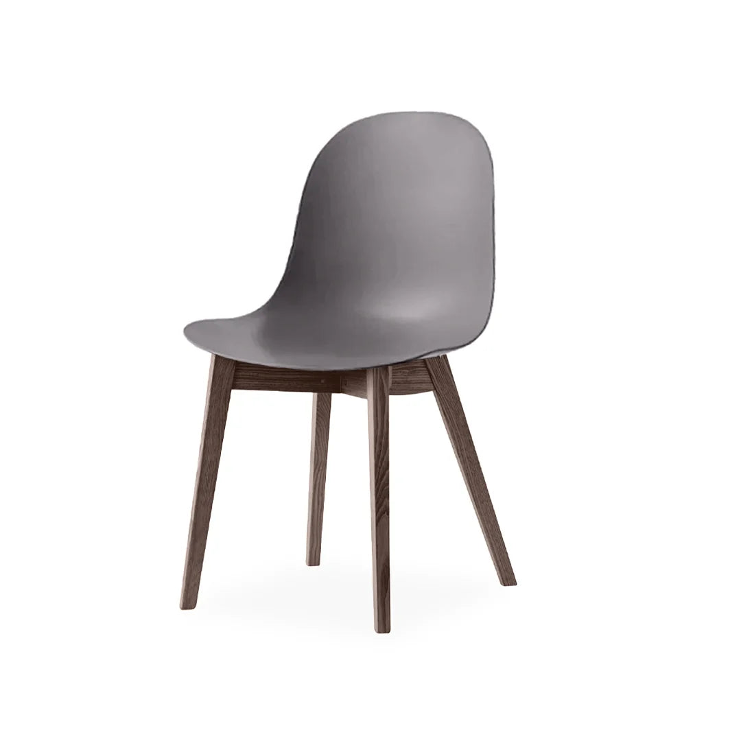 Silla de base de madera Academy de tela para Comedor. Muebles Italianos variant