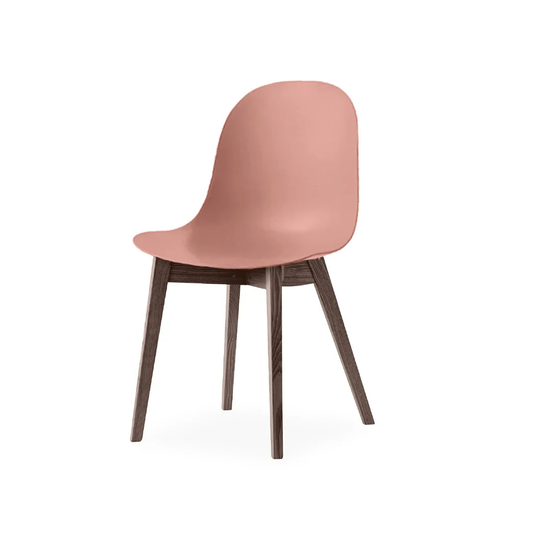 Silla de base de madera Academy de tela para Comedor. Muebles Italianos variant