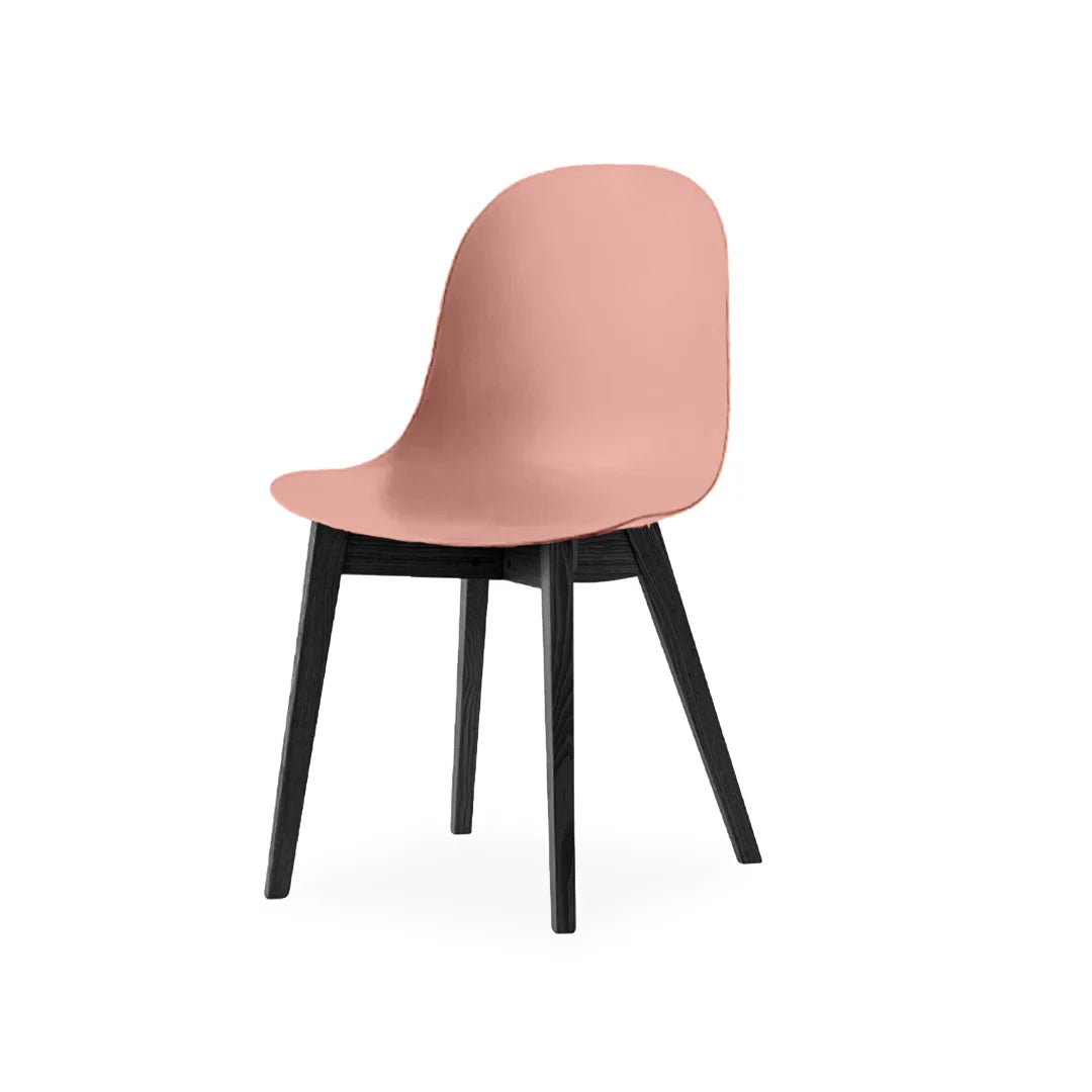 Silla de base de madera Academy de tela para Comedor. Muebles Italianos variant