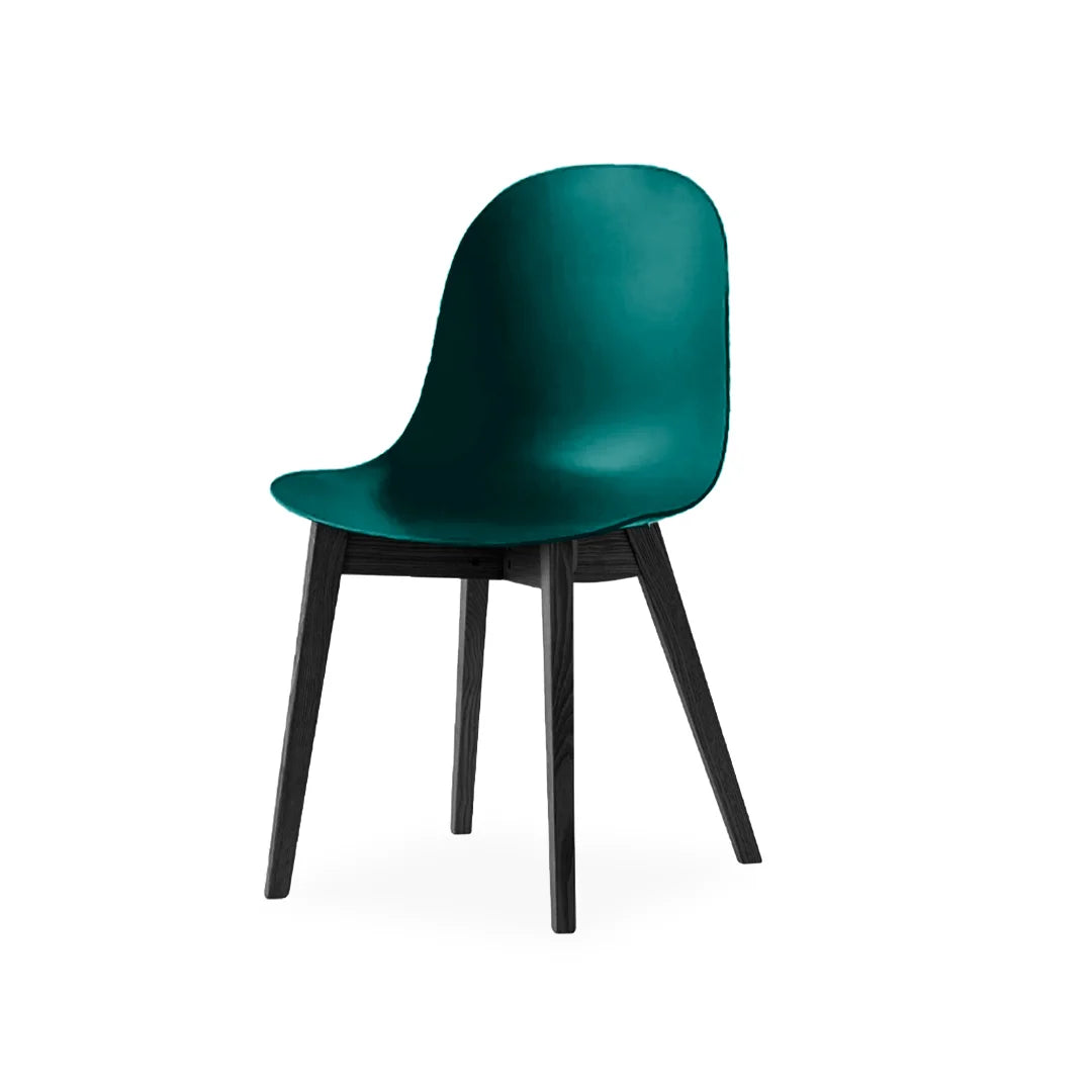 Silla de base de madera Academy de tela para Comedor. Muebles Italianos variant