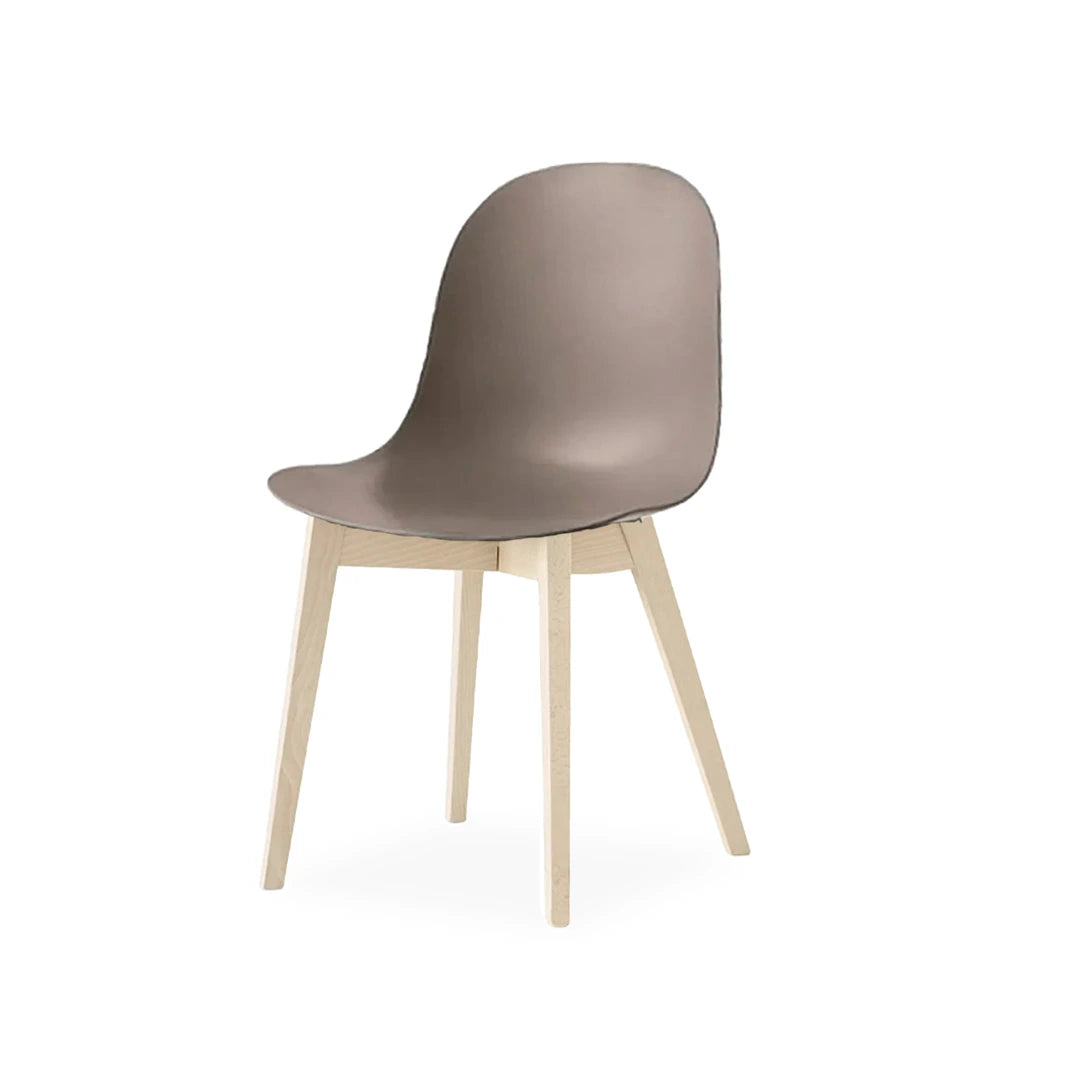 Silla de base de madera Academy de tela para Comedor. Muebles Italianos variant