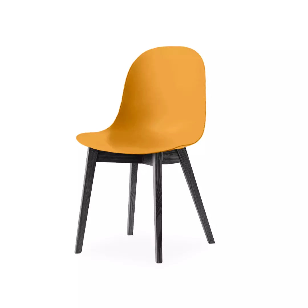 Silla de base de madera Academy de tela para Comedor. Muebles Italianos variant