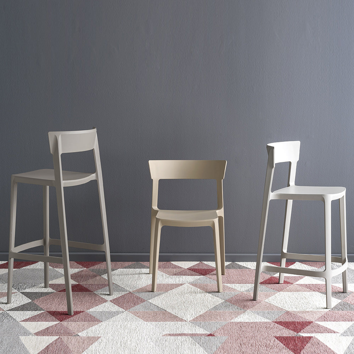 banco skin bajo. Muebles Italianos