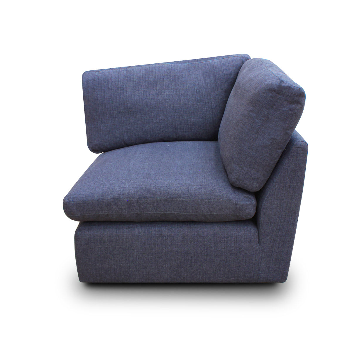 Sala esquinera Cordoba Azul. Muebles Italianos