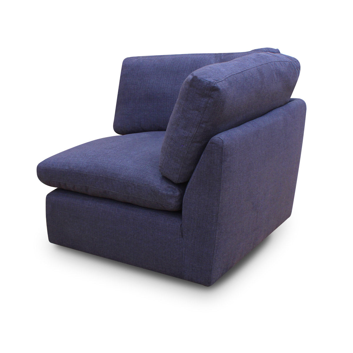 Sala esquinera Cordoba Azul. Muebles Italianos