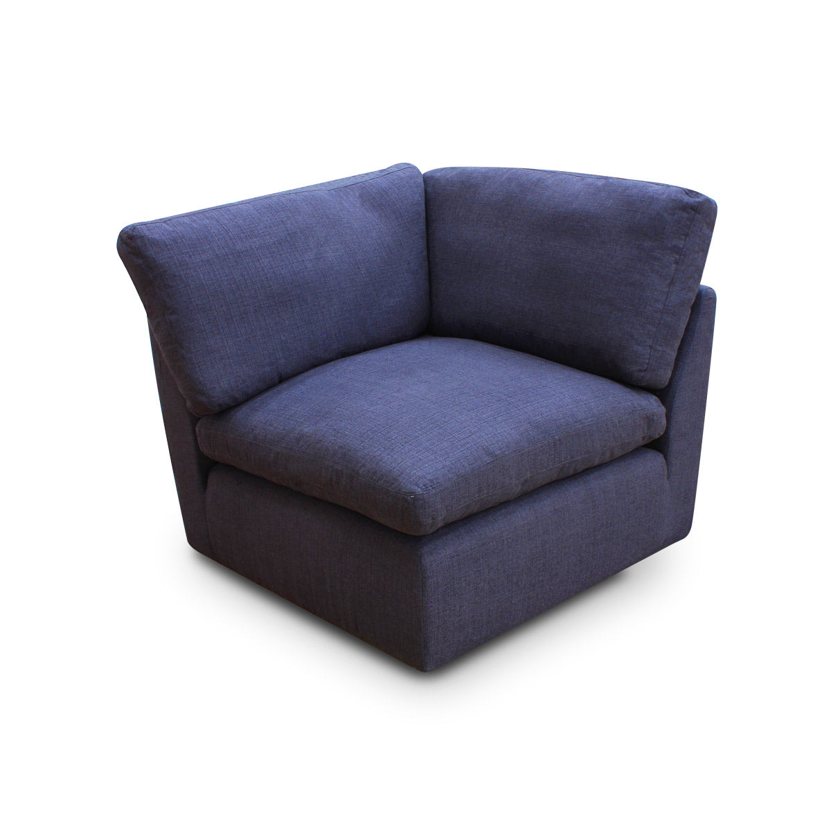 Sala esquinera Cordoba Azul. Muebles Italianos