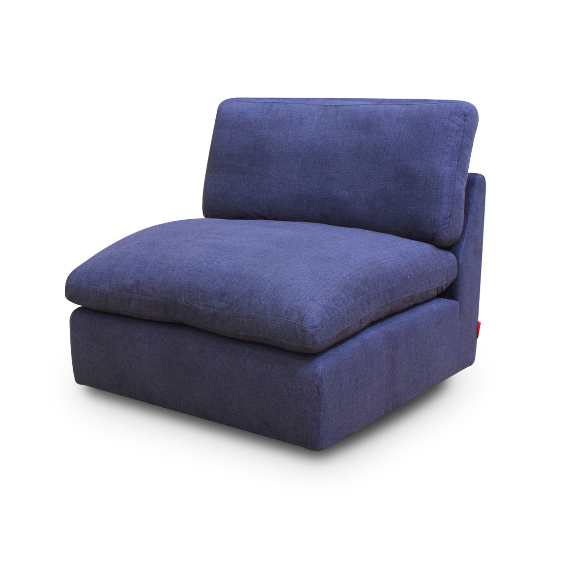 Sala esquinera Cordoba Azul. Muebles Italianos