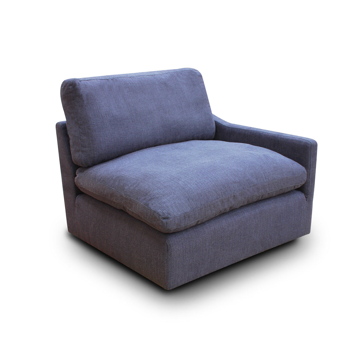 Sala esquinera Cordoba Azul. Muebles Italianos