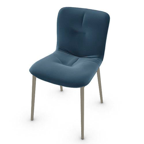 silla annie soft metal. Muebles Italianos