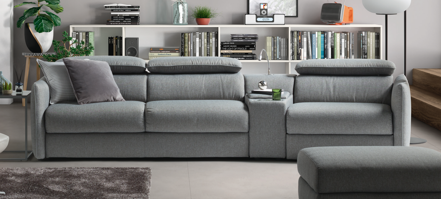 Muebles de Entretenimiento Natuzzi: Tecnología y Estilo en tu Hogar