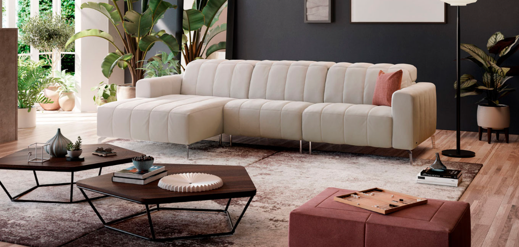 Sofá Portento de Natuzzi Italia: Diseños que marcan Tendencias