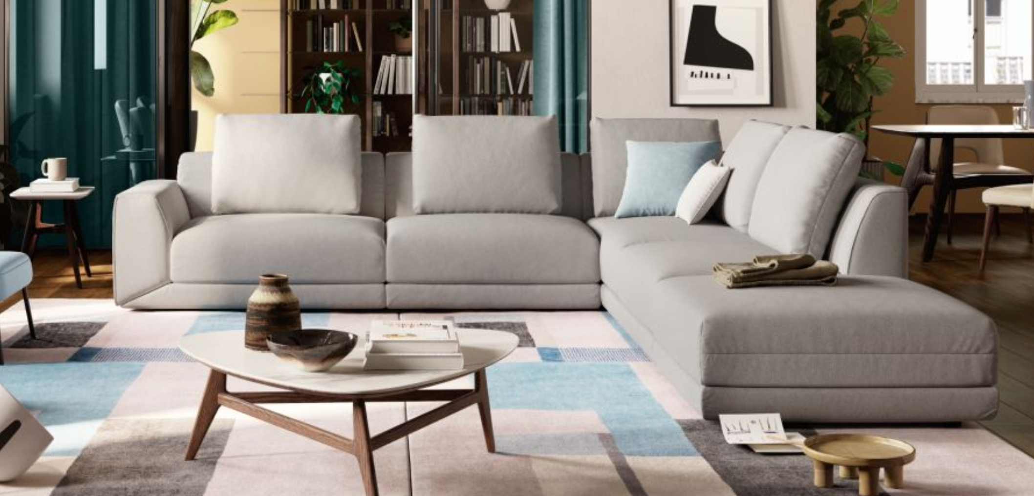 Colección Kartun de Natuzzi Editions: El Sofá Modular que Se Adapta a Ti